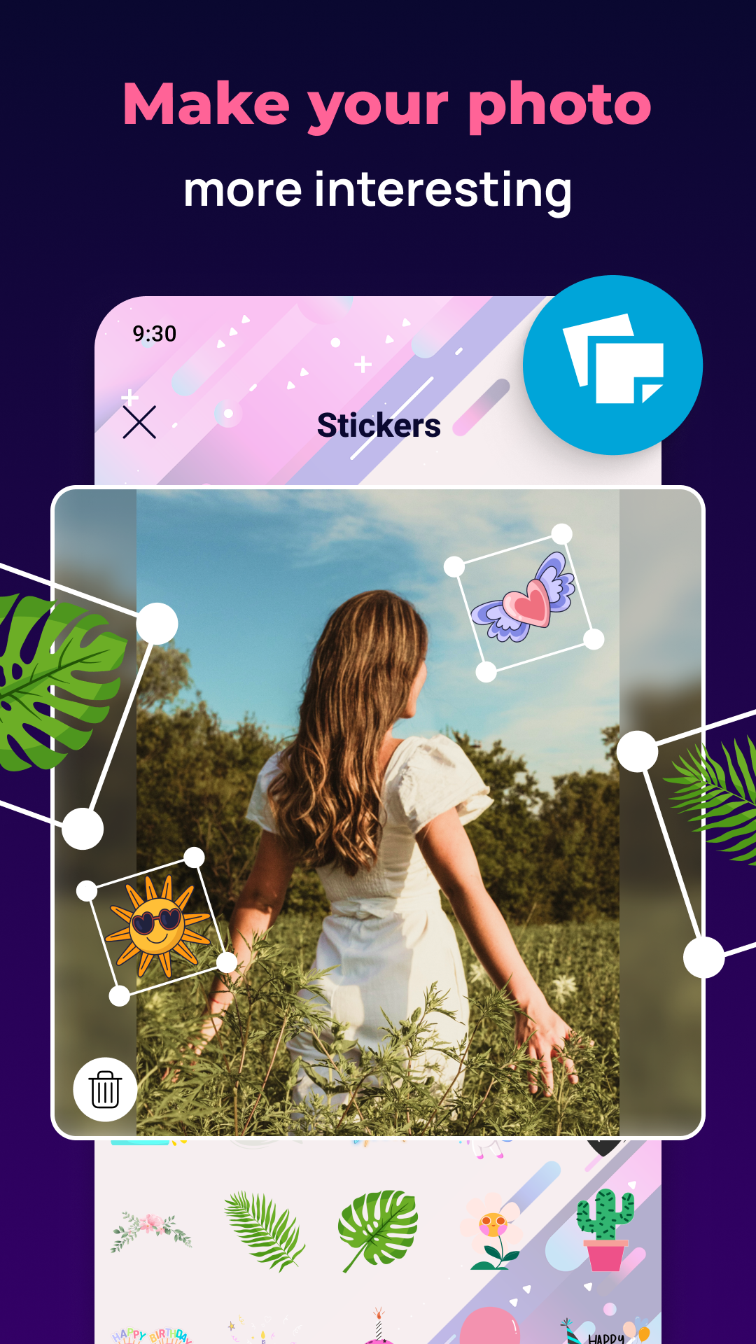 اسکرین شات 6 برنامه No Crop Profile Pic Customizer