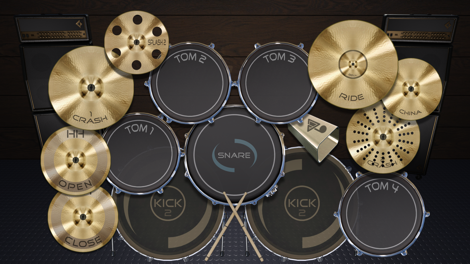 اسکرین شات 8 برنامه Drums Maker: Drum simulator