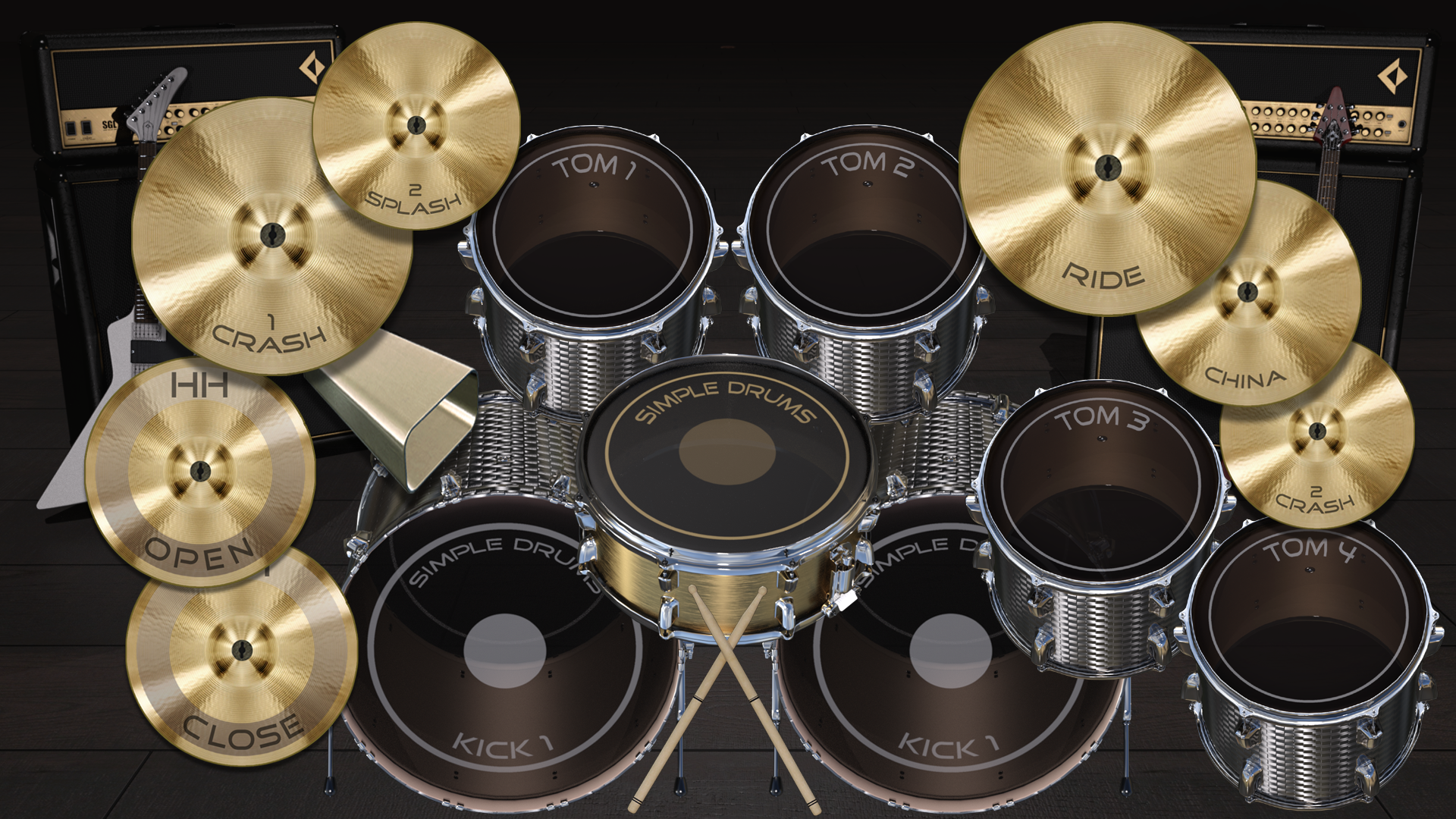 اسکرین شات 6 برنامه Drums Maker: Drum simulator