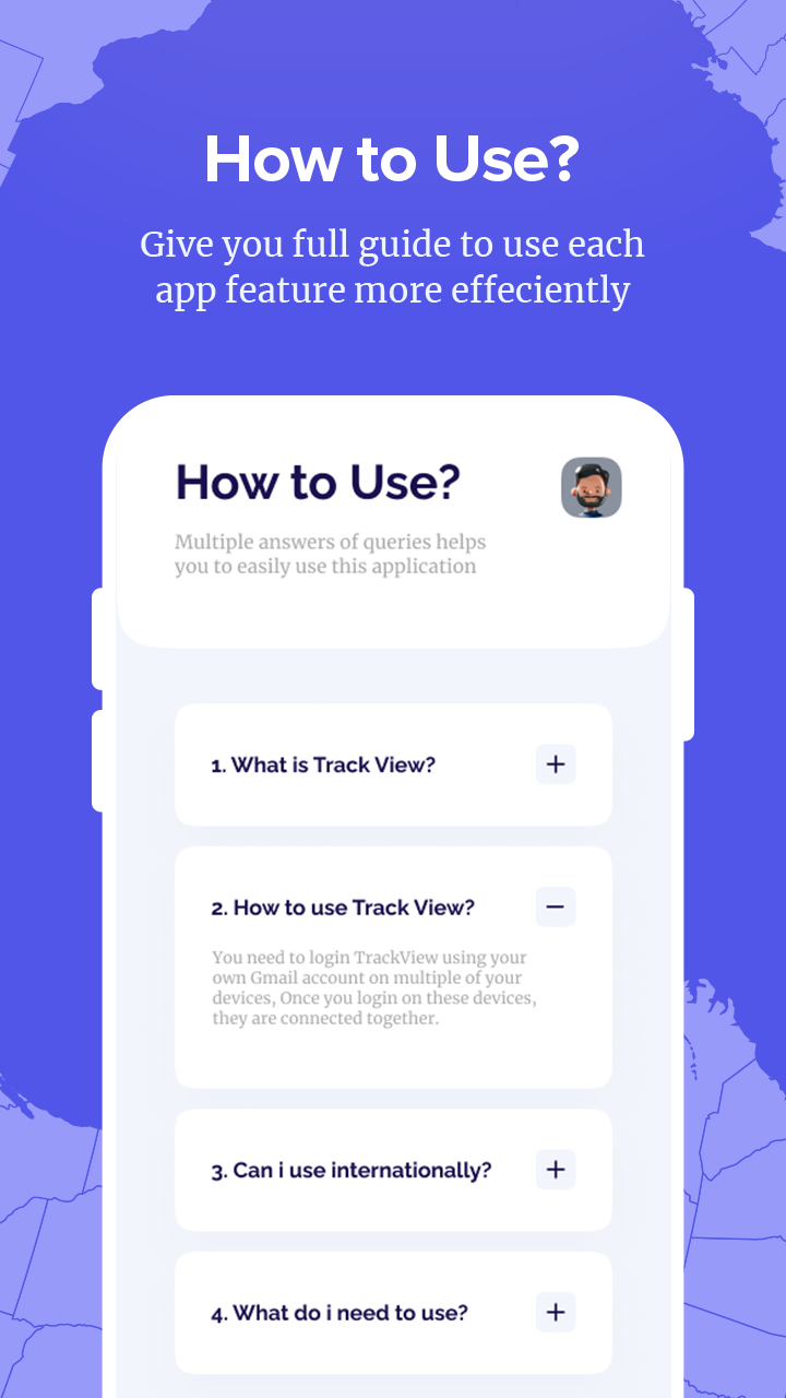 اسکرین شات 6 برنامه Trackview - Phone Finder