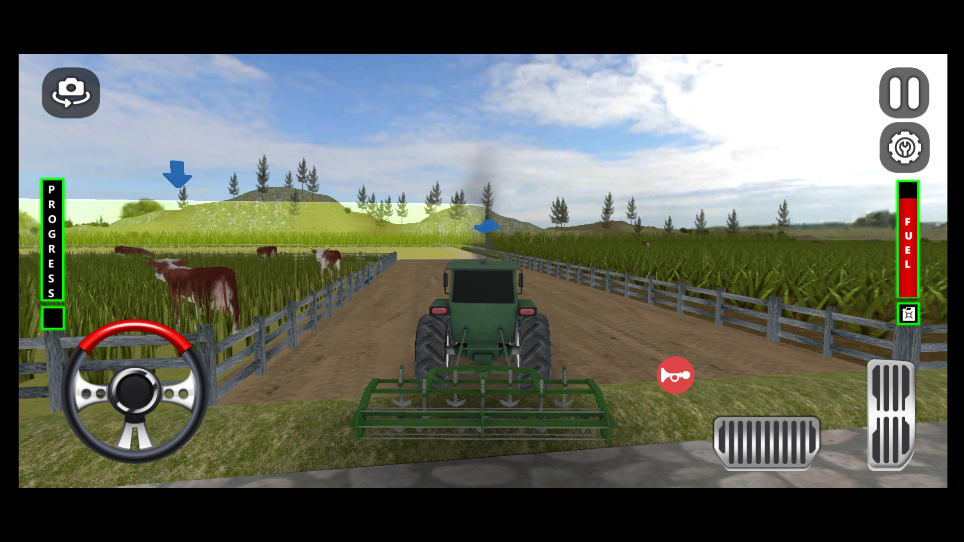 اسکرین شات 3 برنامه Modern Farming Simulation Game