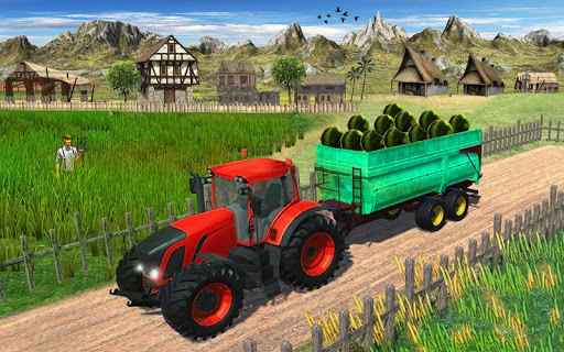 اسکرین شات 2 بازی Heavy Duty Tractor Drive 3d: Real Farming Games
