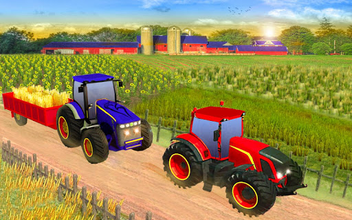 اسکرین شات 4 بازی Heavy Duty Tractor Drive 3d: Real Farming Games