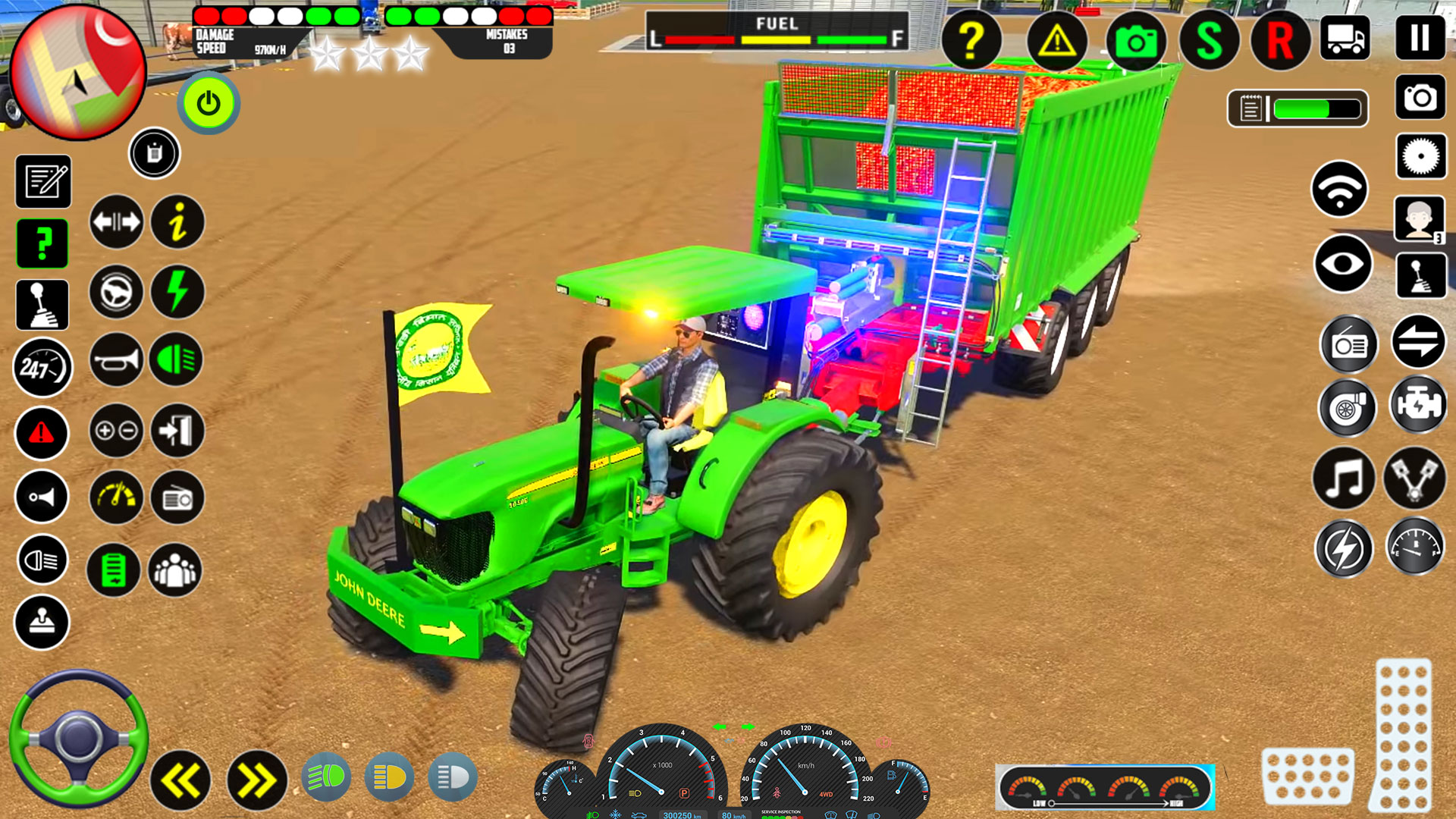 اسکرین شات 2 بازی Tractor Farming Games 2023