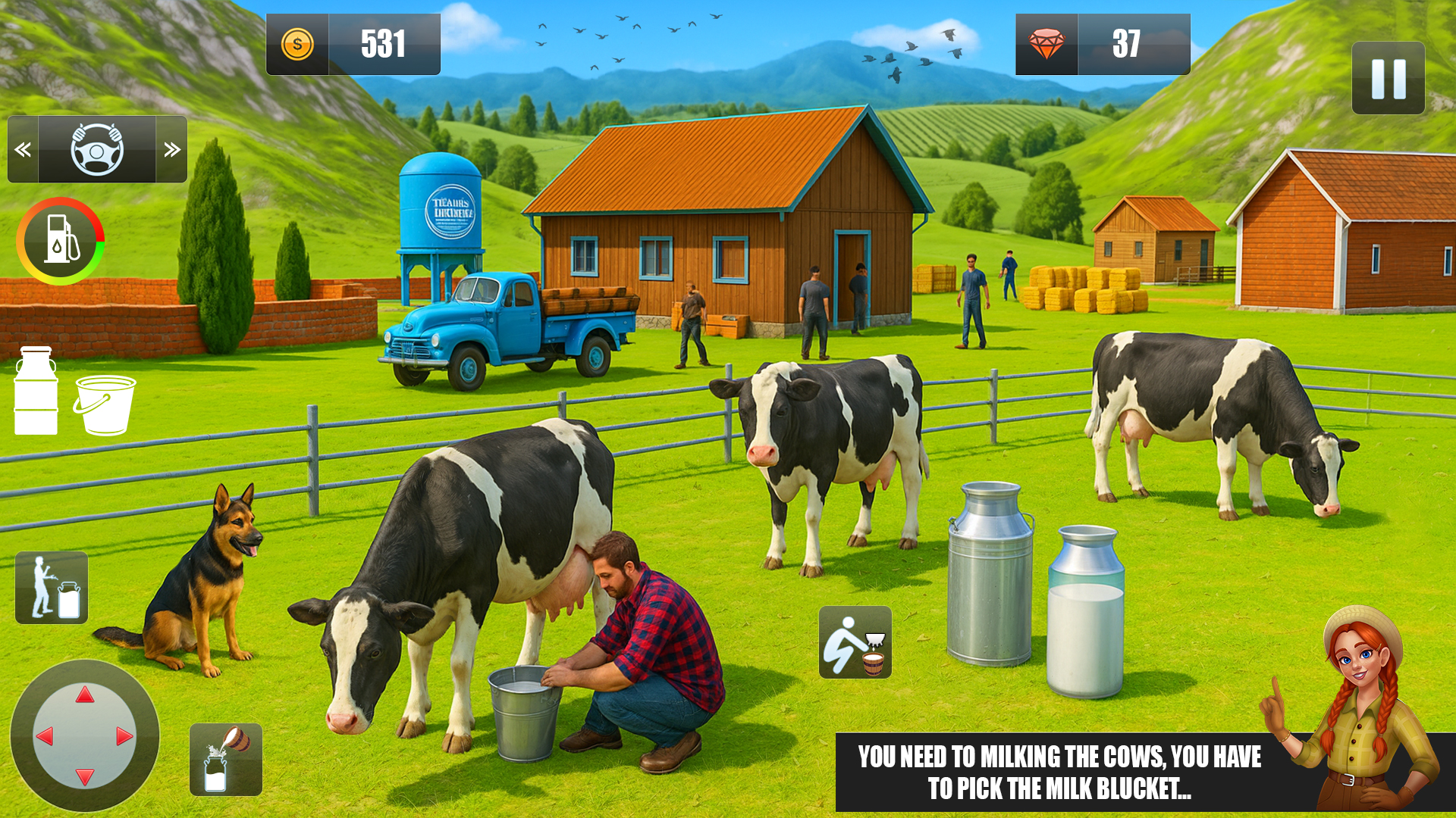 اسکرین شات 6 بازی Real Tractor Driving Games