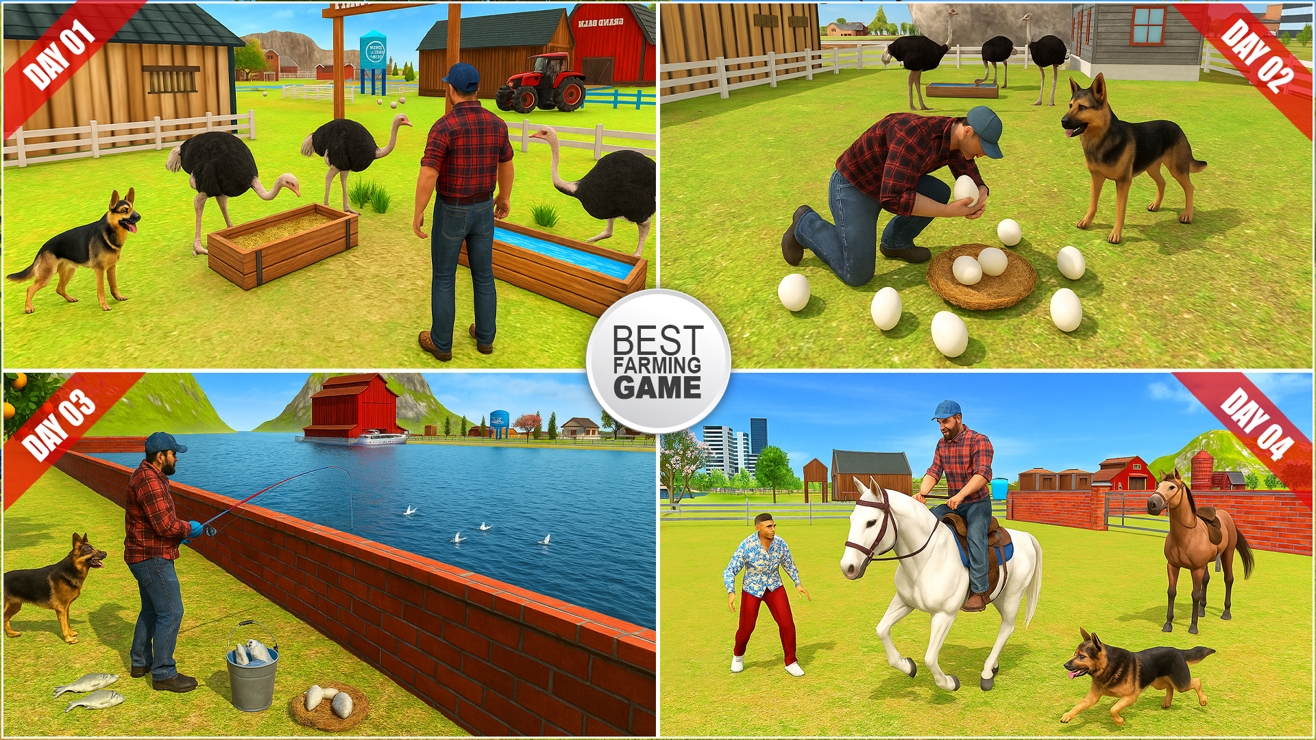 اسکرین شات 8 بازی Real Tractor Driving Games