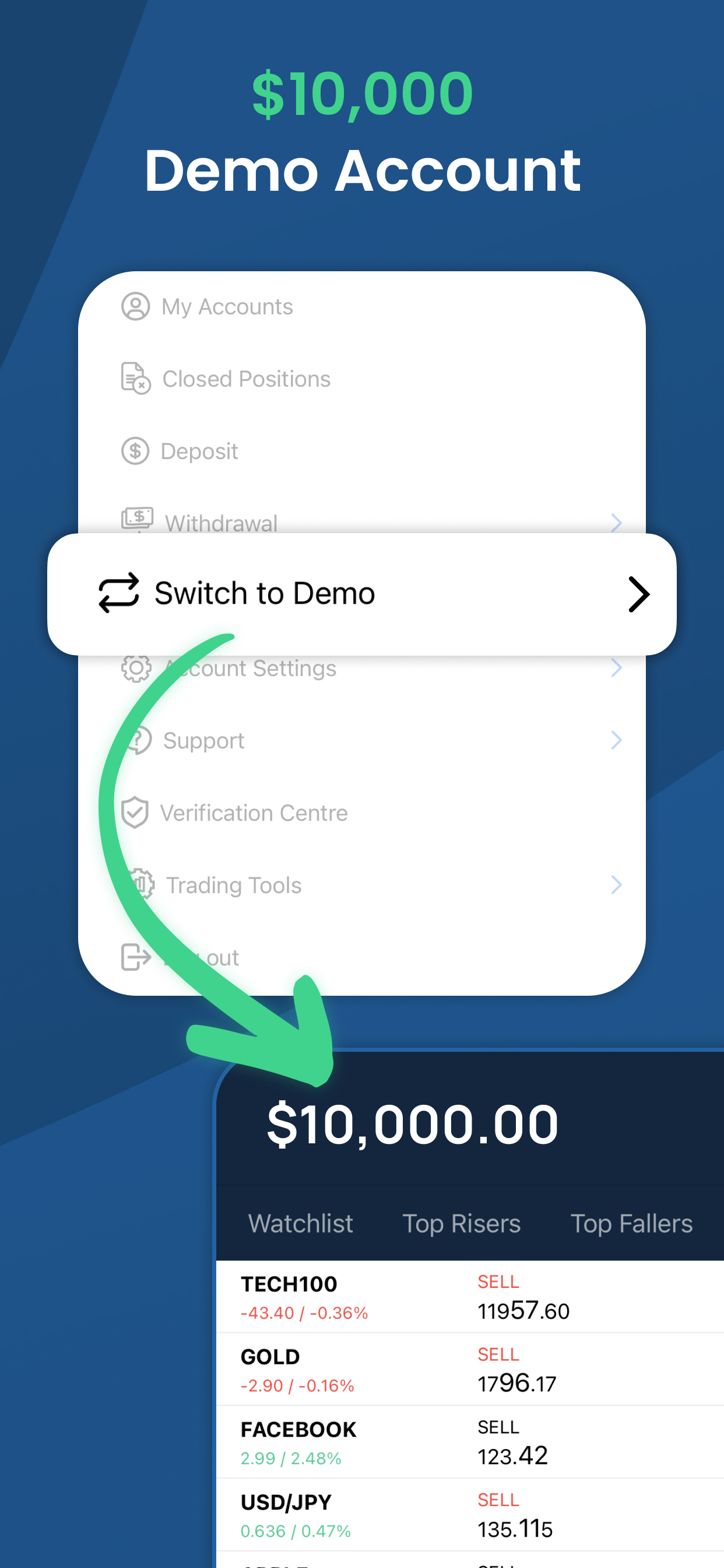 اسکرین شات 8 برنامه Trade.com: Trading & Finance