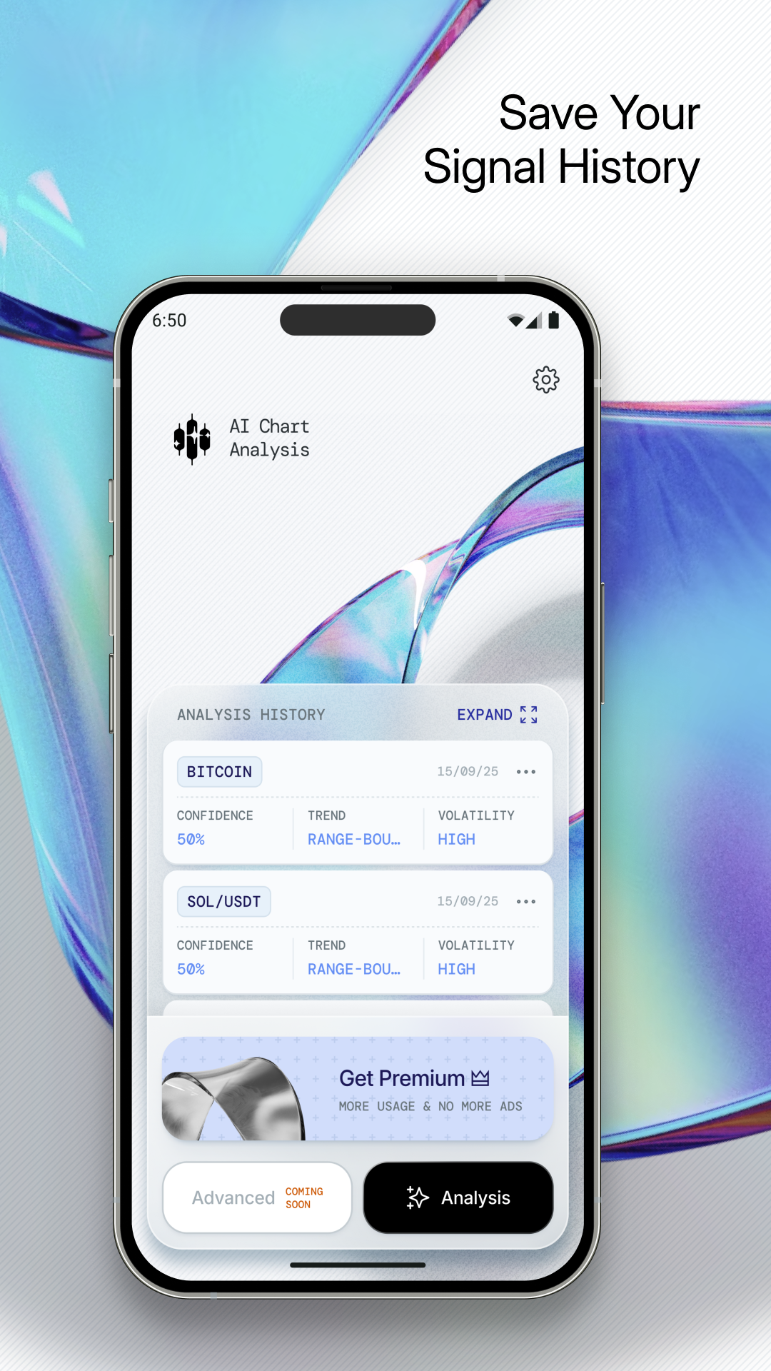 اسکرین شات 6 برنامه TradeBuddy - AI Chart Analyst