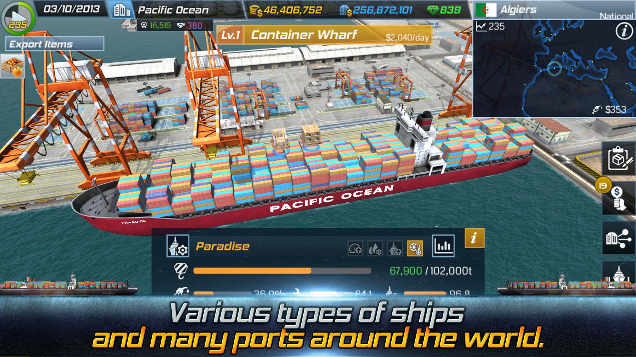 اسکرین شات 3 بازی Ship Tycoon