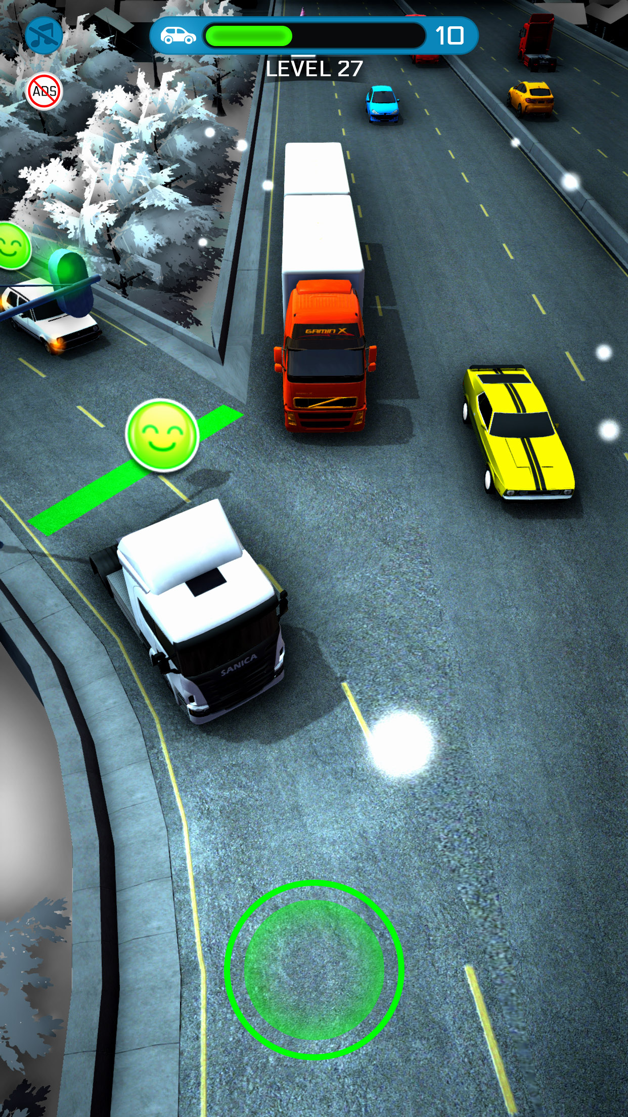 اسکرین شات 2 بازی Crazy Traffic Control