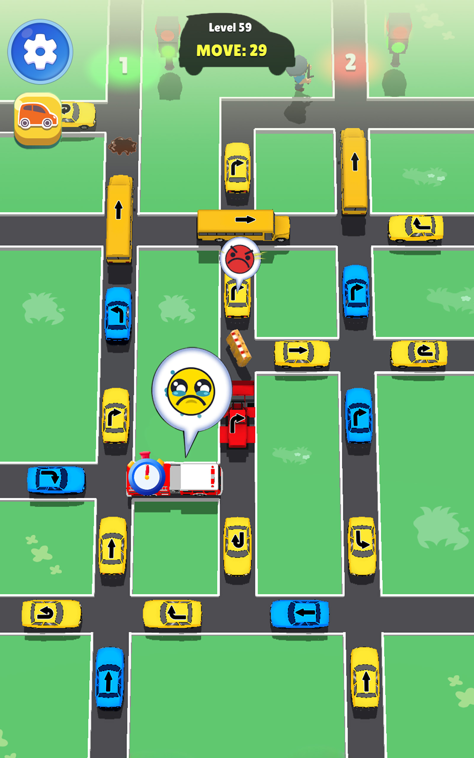 اسکرین شات 7 بازی Traffic Jam Escape: Parking 3D
