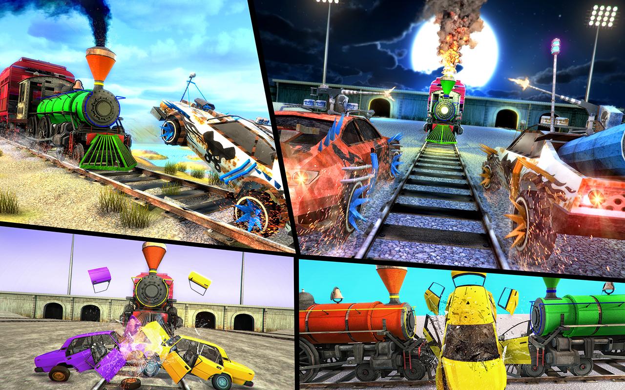 اسکرین شات 6 برنامه Train Derby Demolition - Car D
