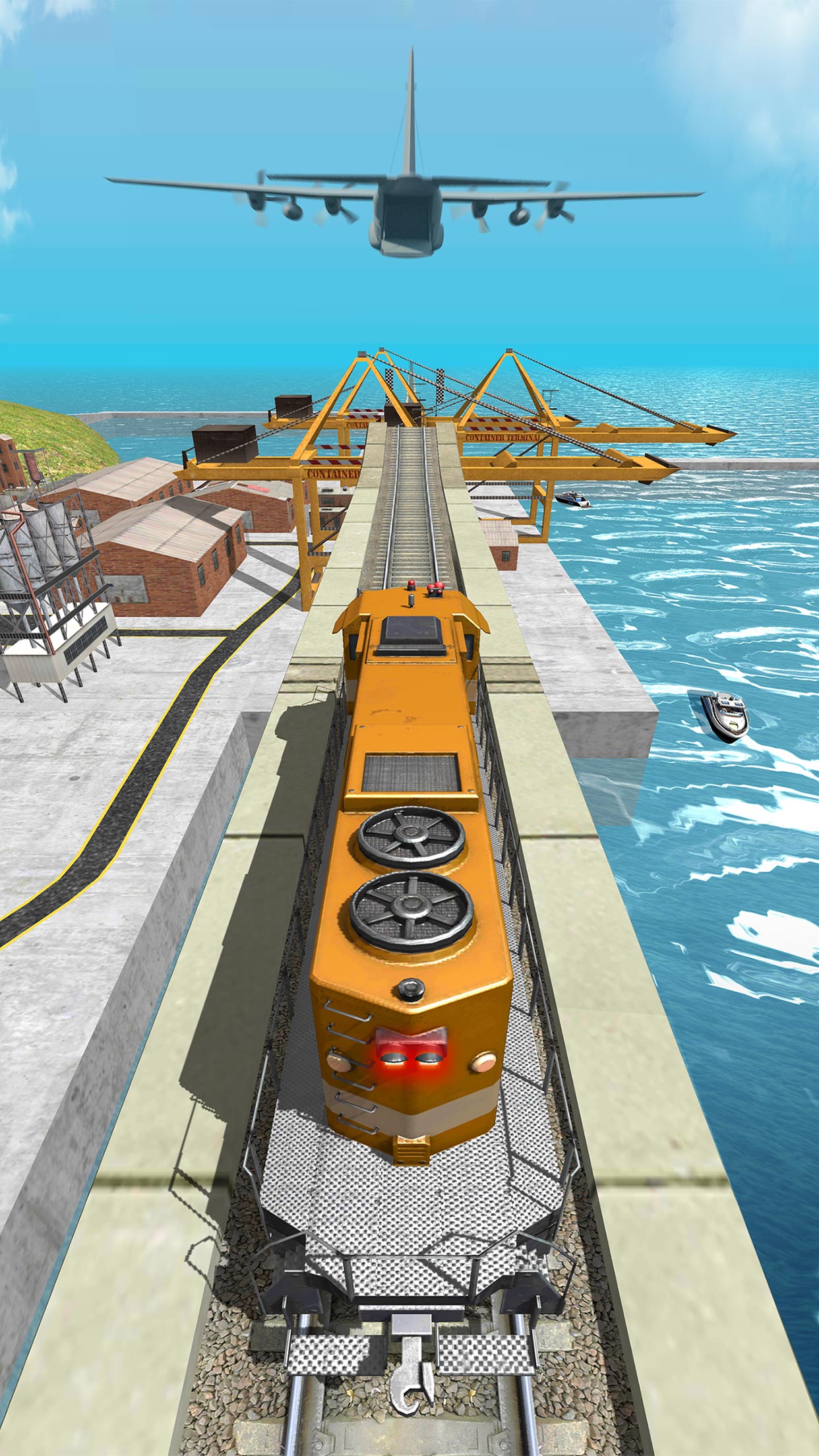 اسکرین شات 8 بازی Train Ramp Jumping