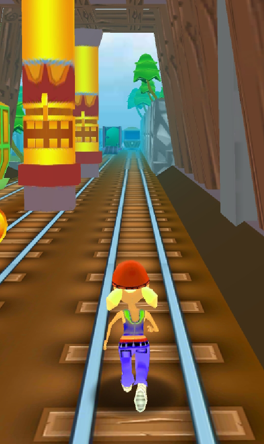 اسکرین شات 8 بازی Train Surf Rush Runner 3D