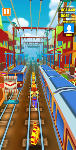 اسکرین شات 2 بازی Subway 3D : Surf Run
