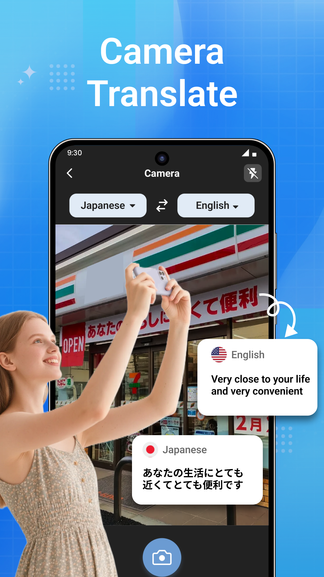 اسکرین شات 5 برنامه Chat Translator-Learn Language