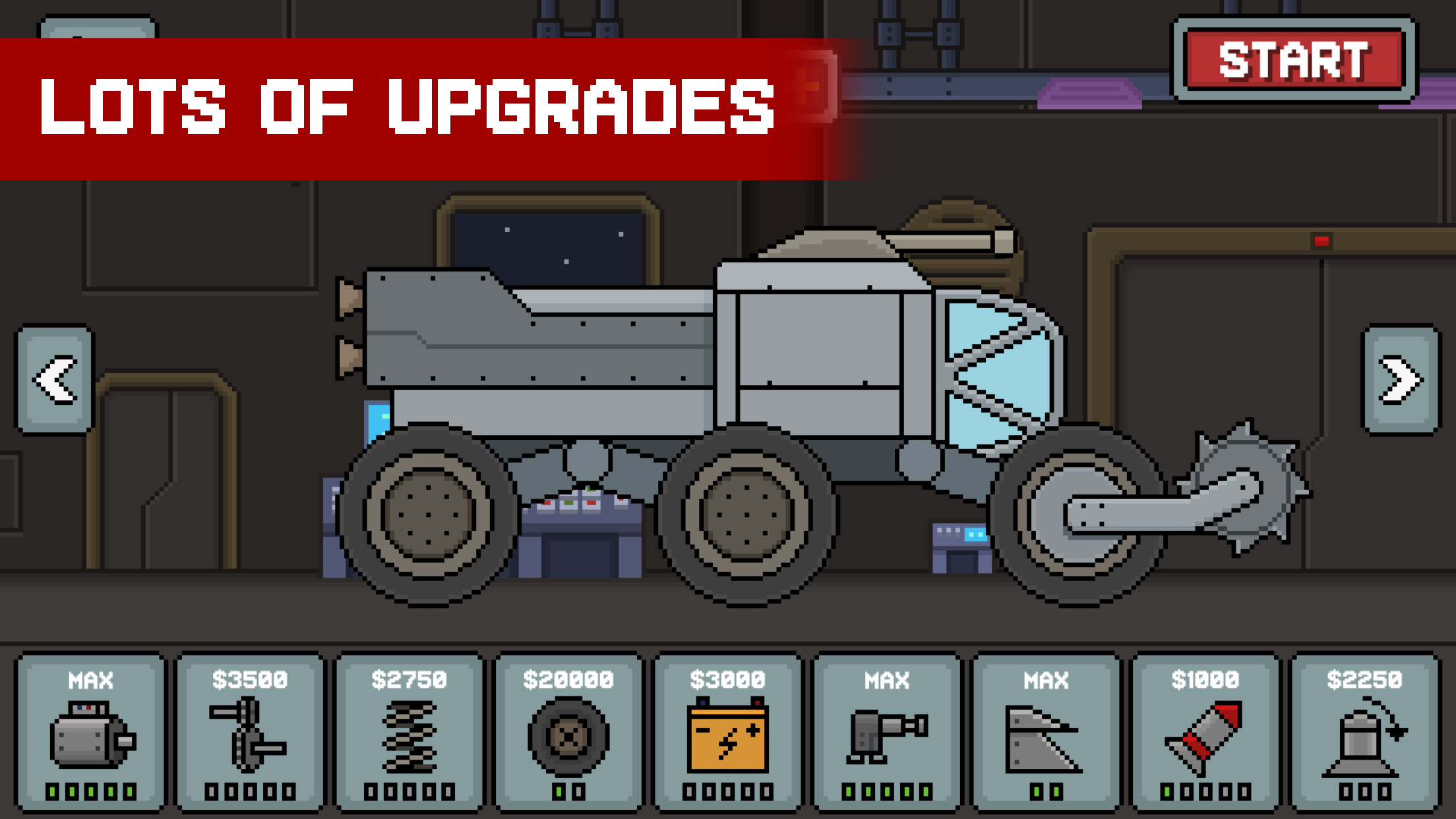 اسکرین شات 1 بازی Death Rover: Space Zombie Race