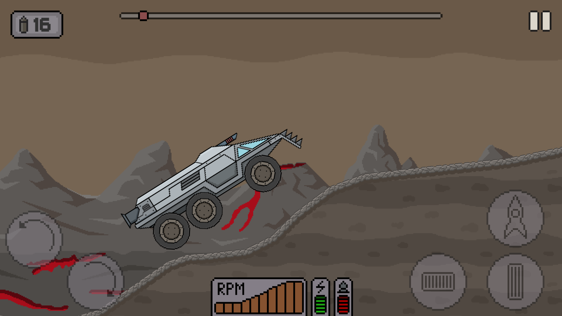 اسکرین شات 5 بازی Death Rover: Space Zombie Race