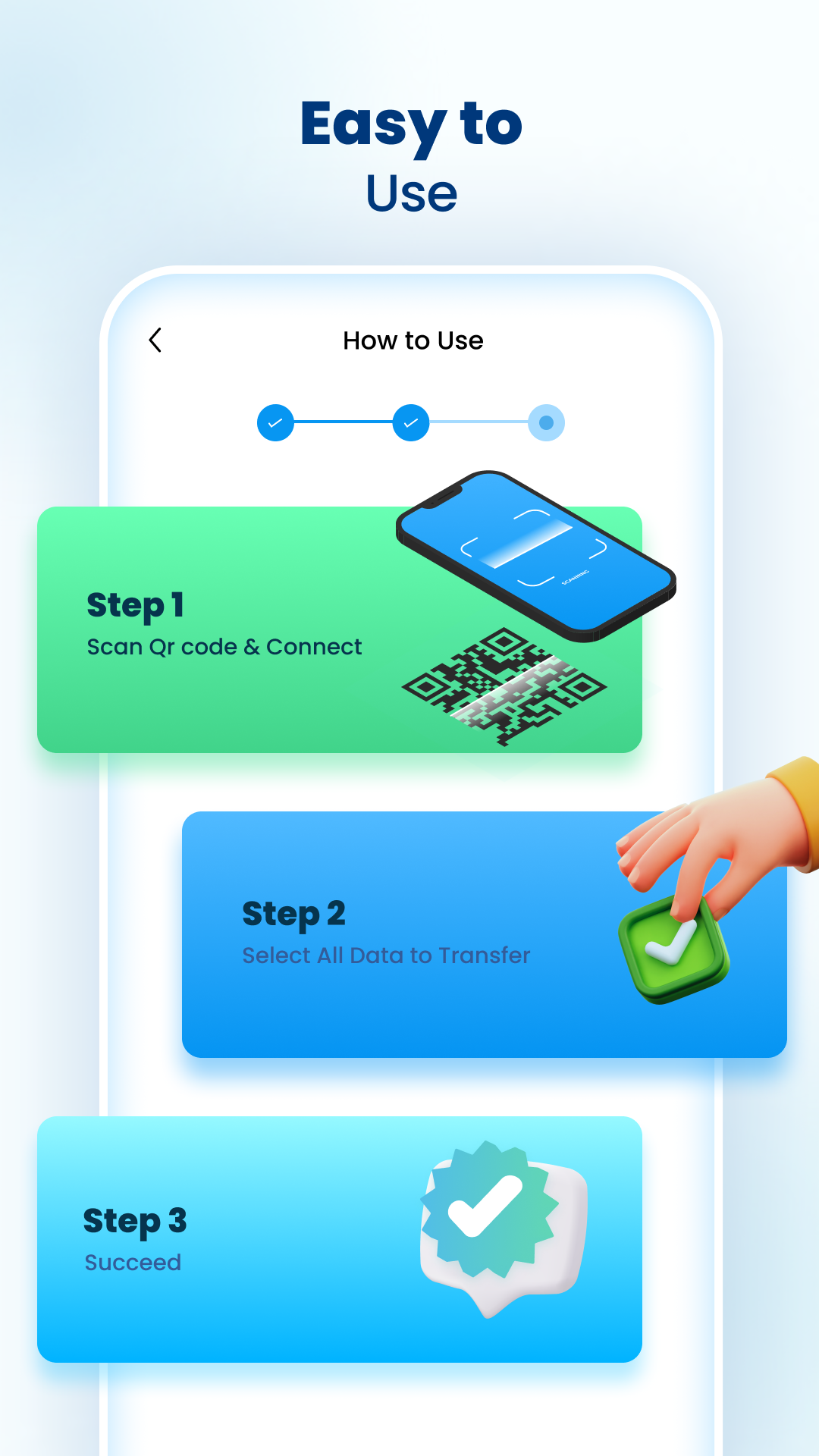 اسکرین شات 5 برنامه Smartphone All Data Transfer