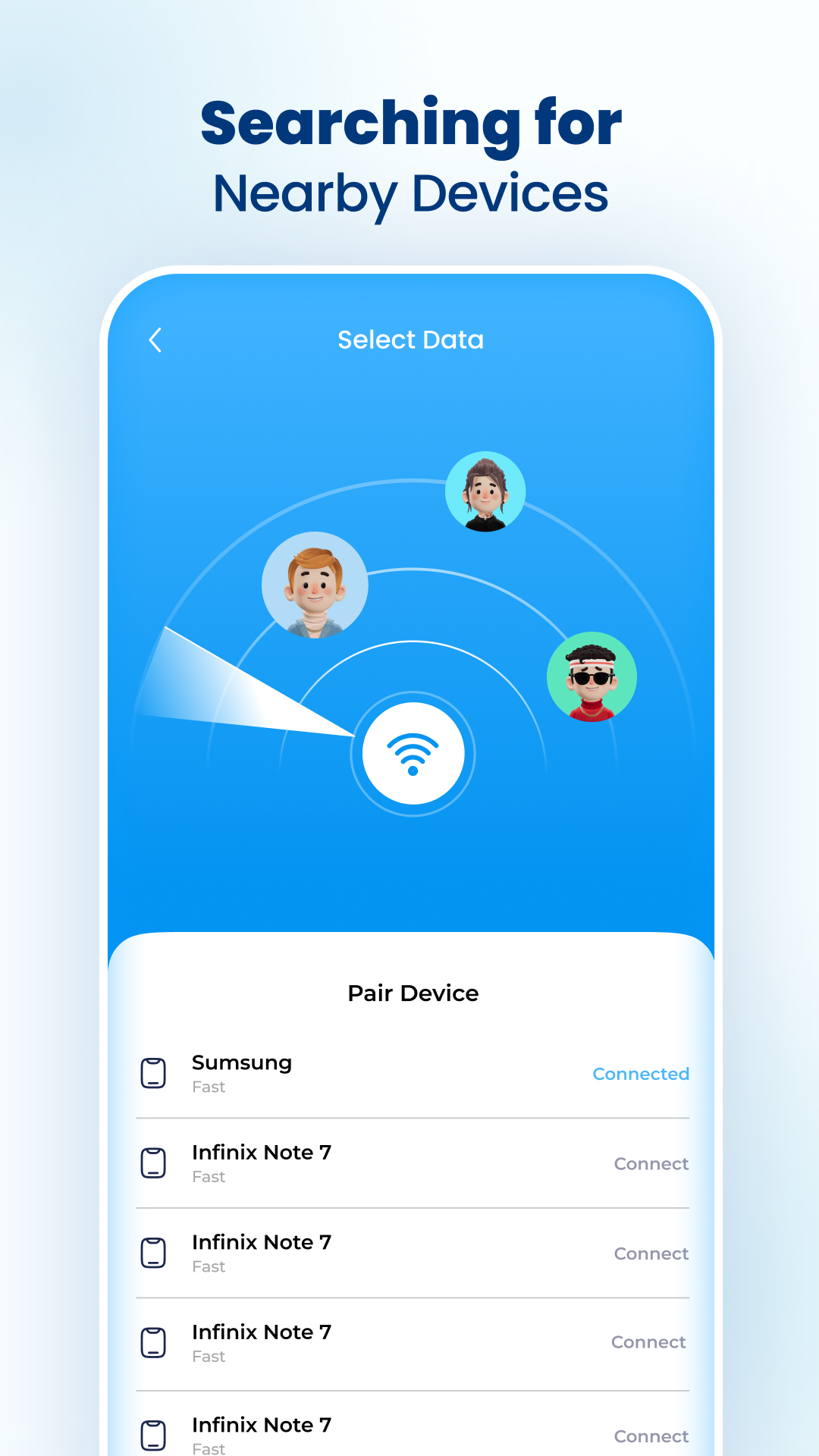 اسکرین شات 3 برنامه Smartphone All Data Transfer