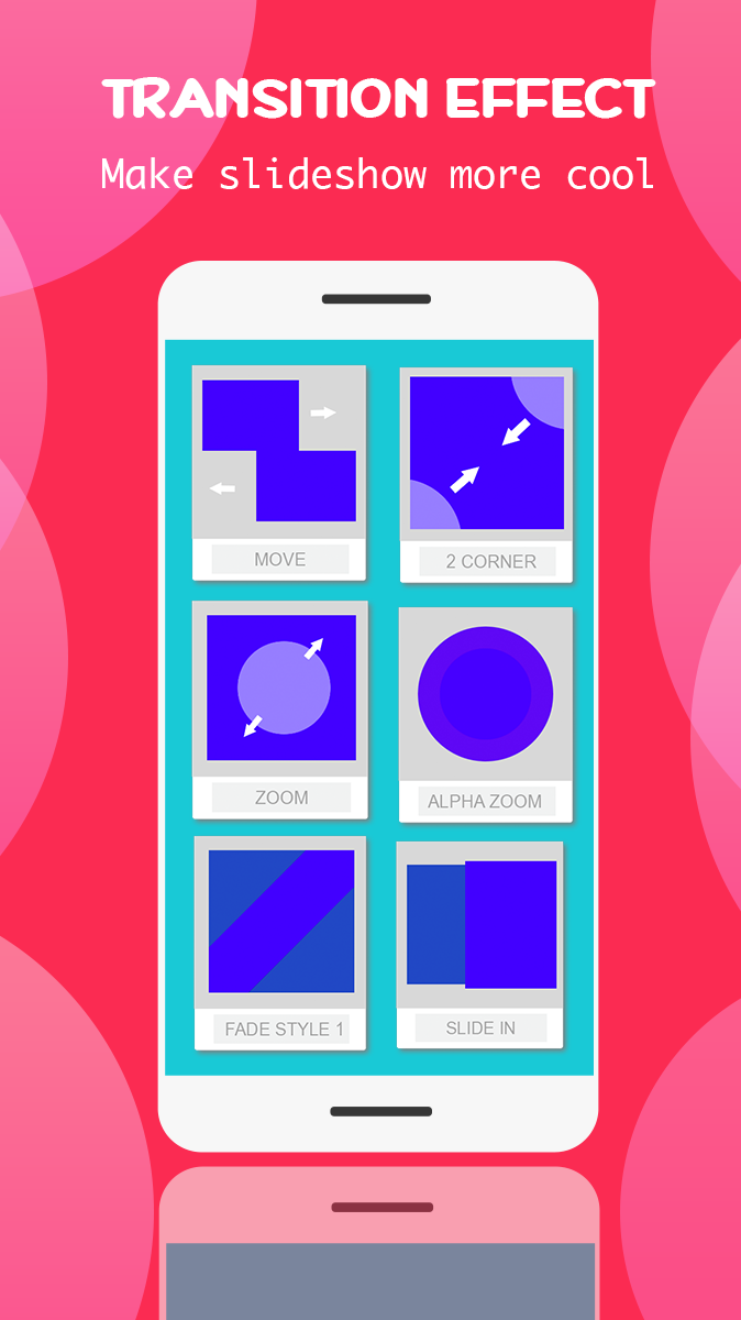 اسکرین شات 4 برنامه Music Video Slideshow Maker