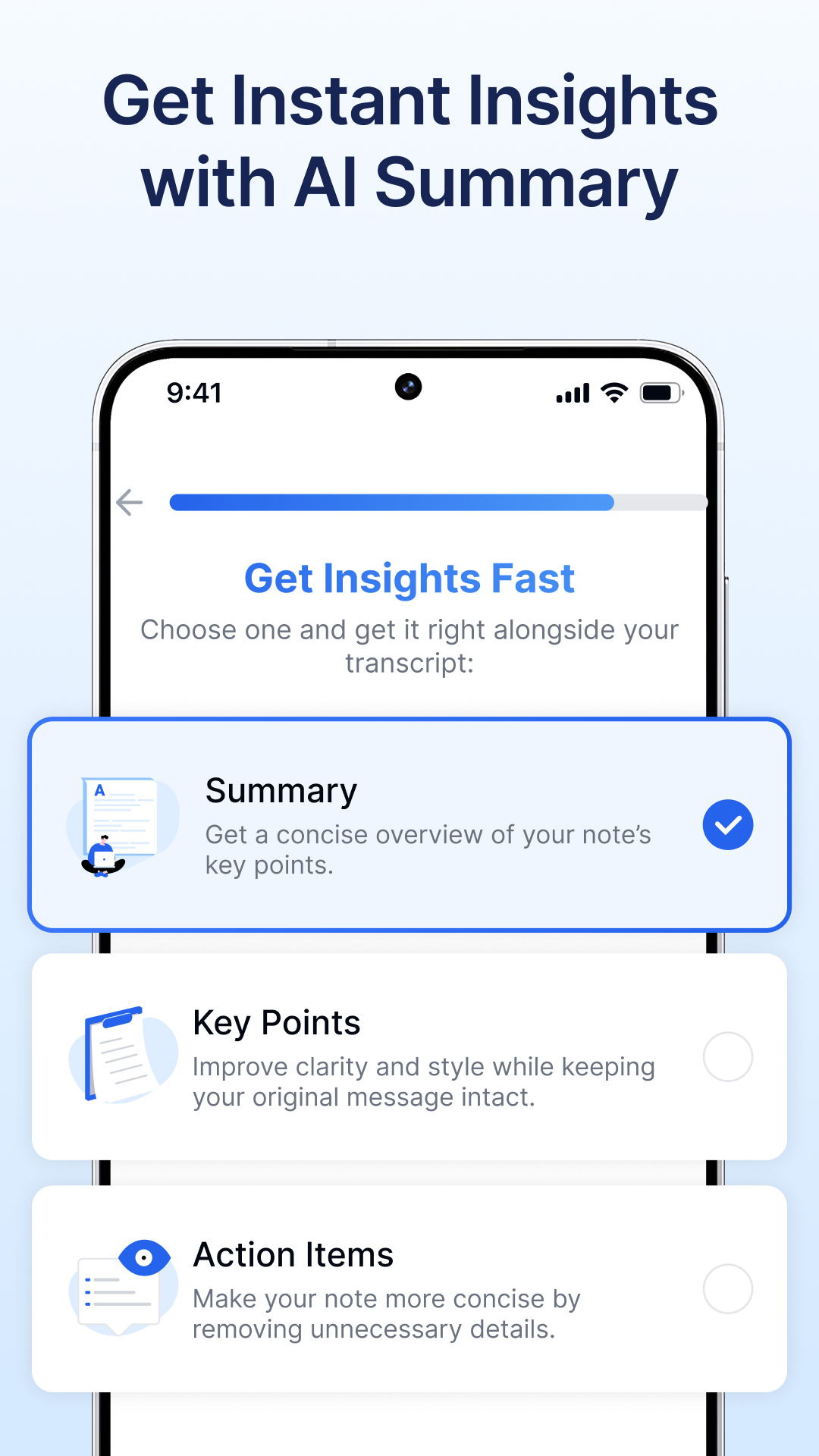 اسکرین شات 6 برنامه Transcribe Speech to Text