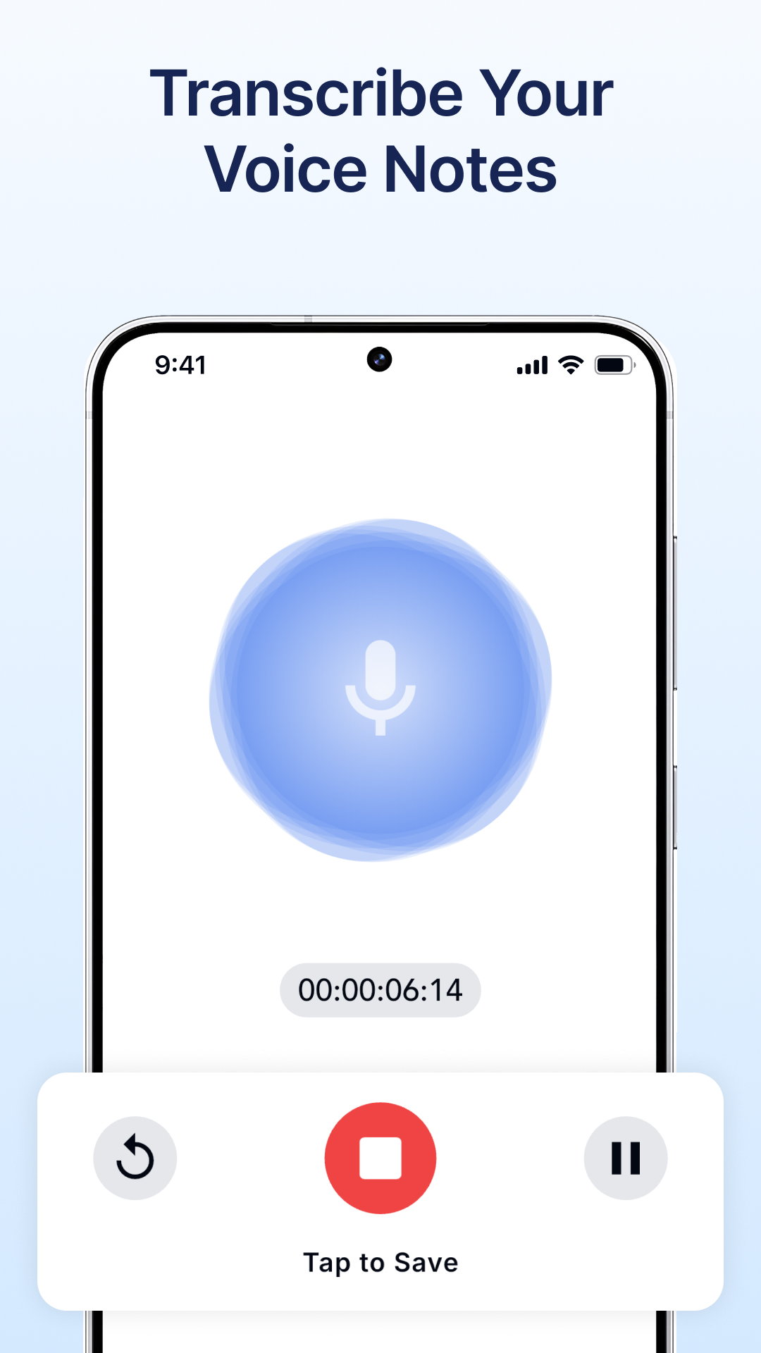 اسکرین شات 4 برنامه Transcribe Speech to Text