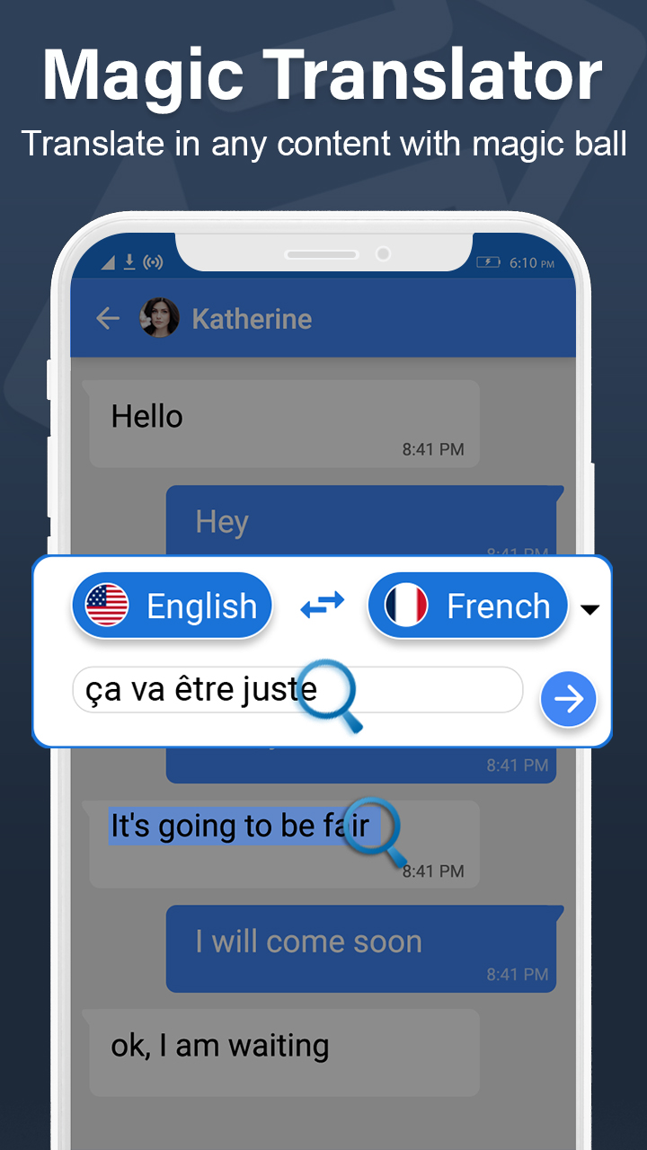 اسکرین شات 6 برنامه Translate Language Translator