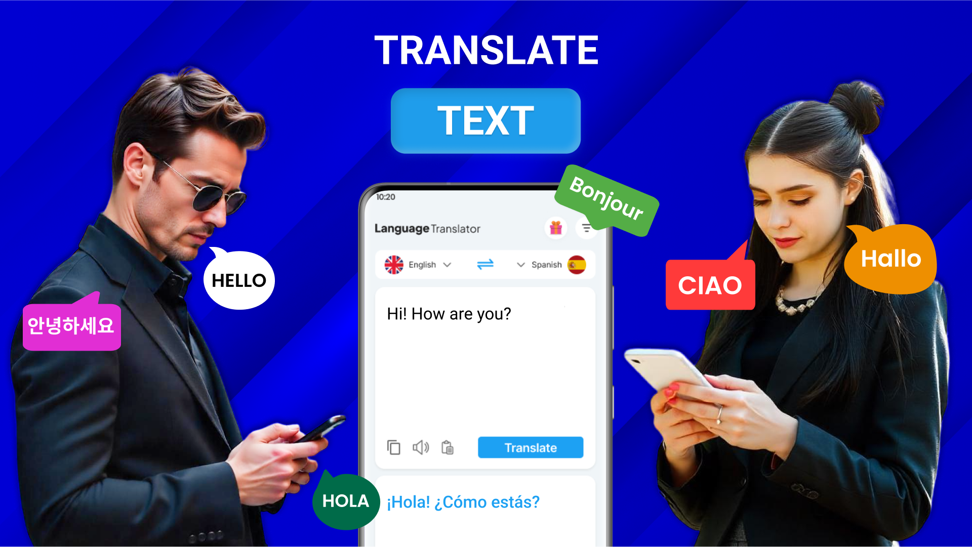 اسکرین شات 3 برنامه All Language Translator