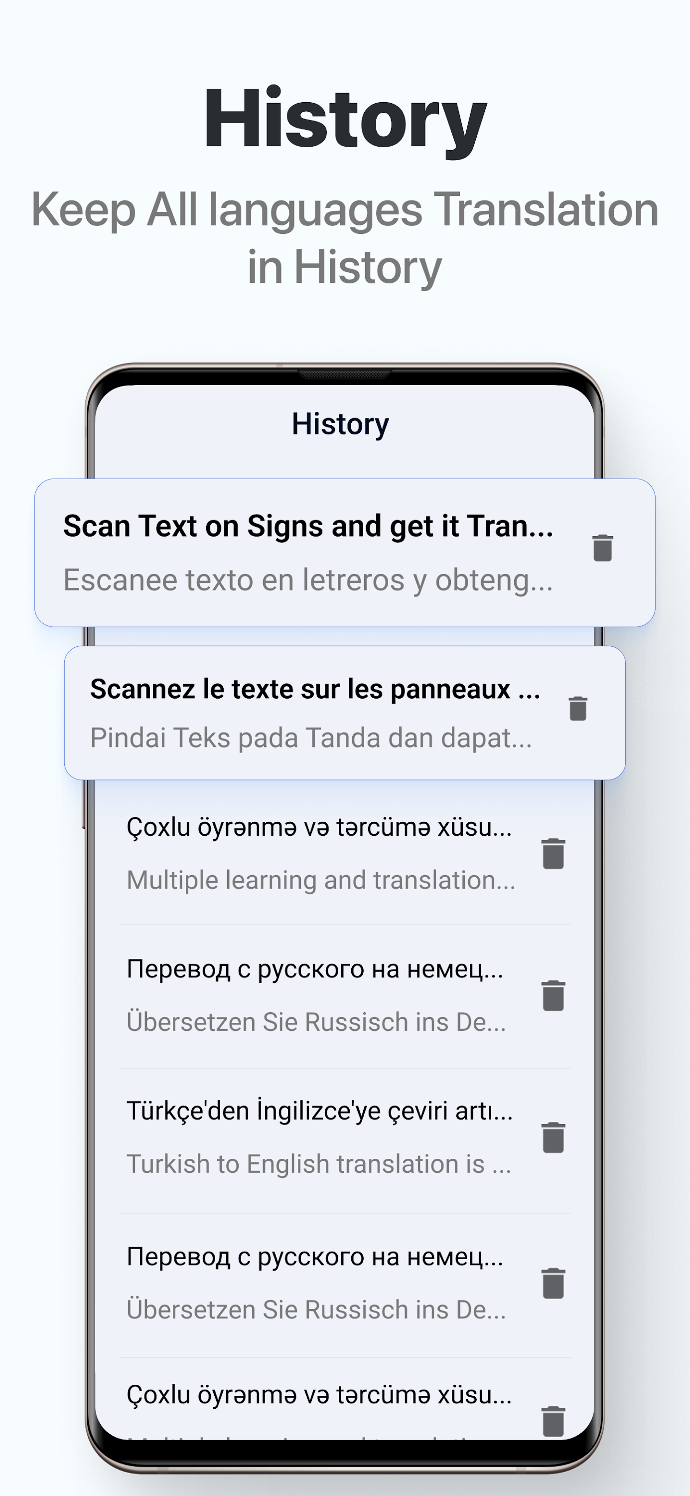 اسکرین شات 6 برنامه Translate Easy All Translator