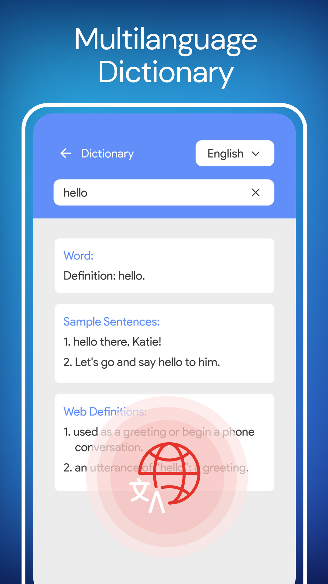 اسکرین شات 5 برنامه Translate App Image & Text