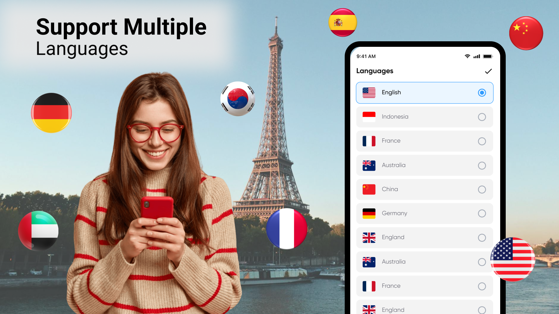 اسکرین شات 2 برنامه AI Translate, Chat Translator