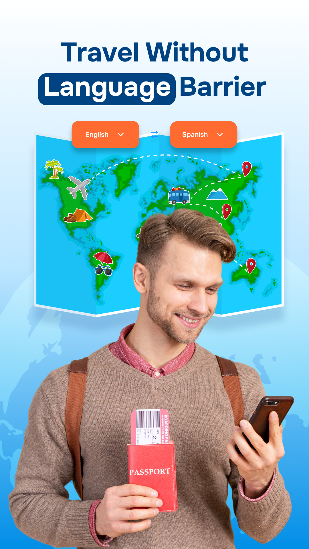 اسکرین شات 4 برنامه Go Translate - AI Translator