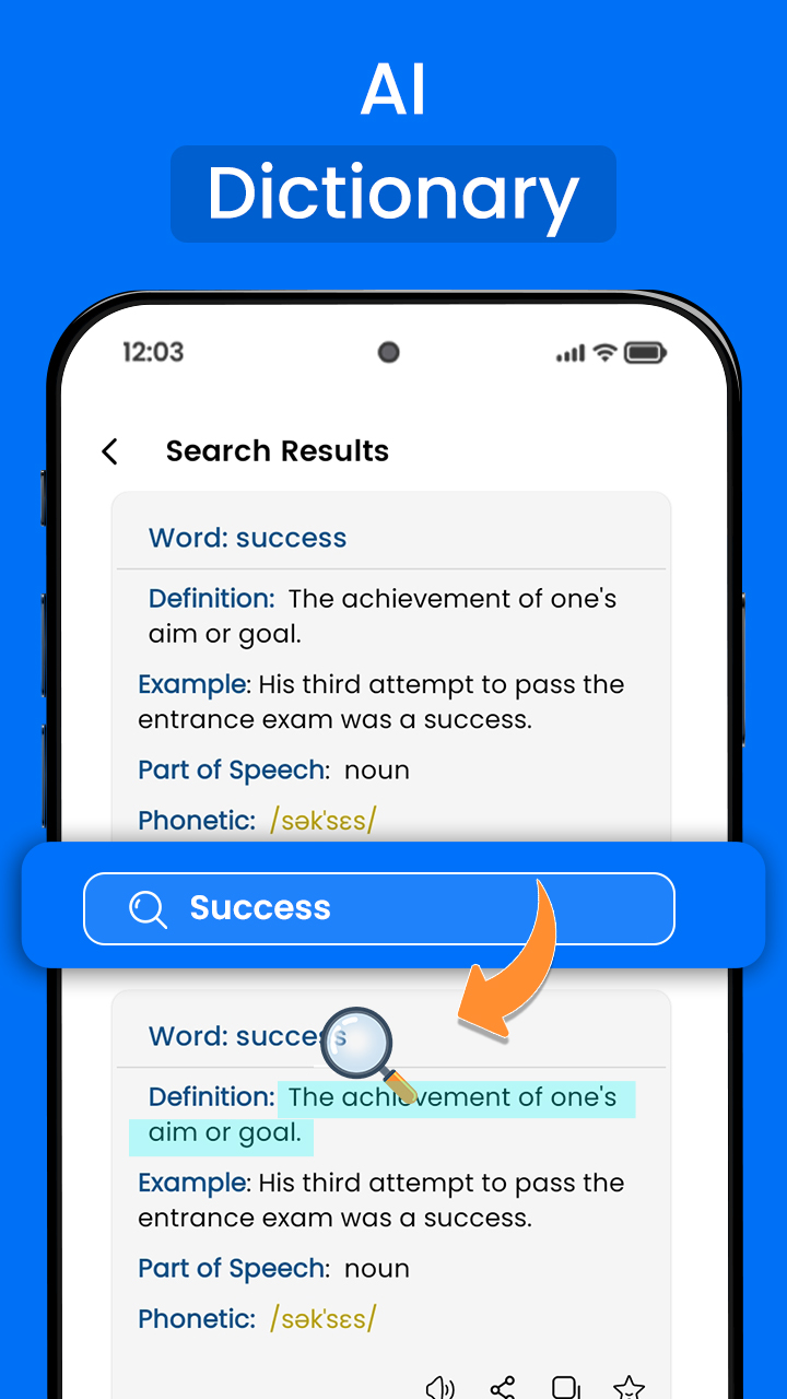 اسکرین شات 6 برنامه AI Translate All Languages