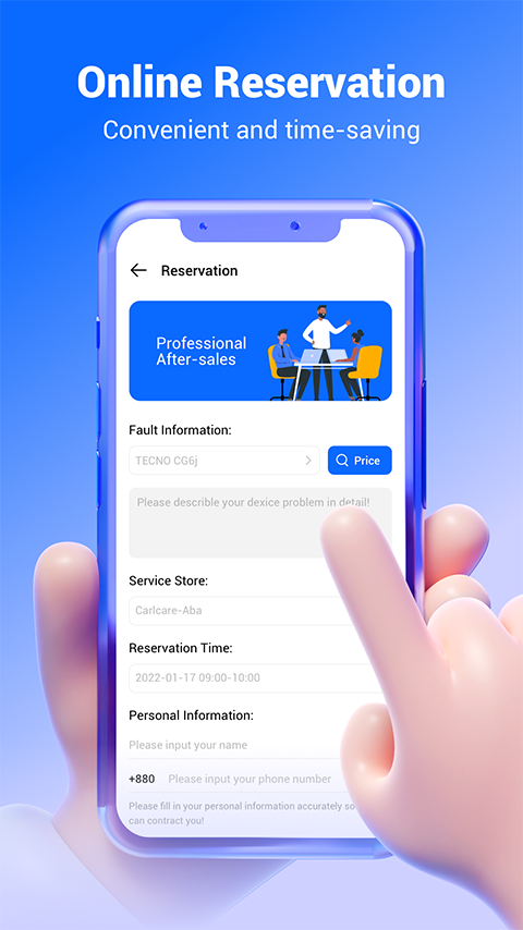 اسکرین شات 2 برنامه Carlcare