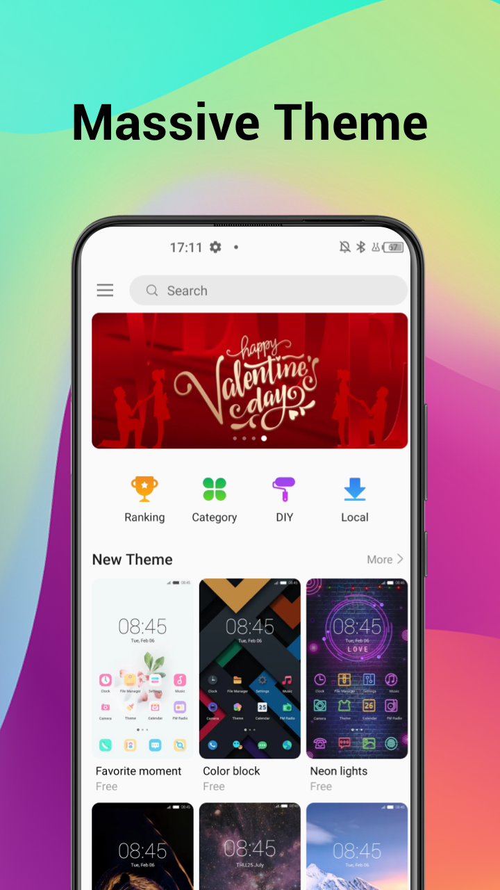 اسکرین شات 4 برنامه itel launcher