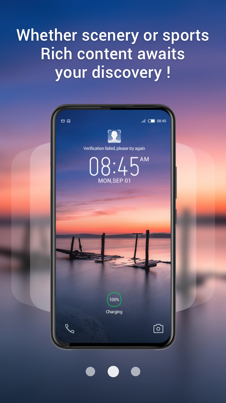 اسکرین شات 5 برنامه Magazine Lockscreen XOS