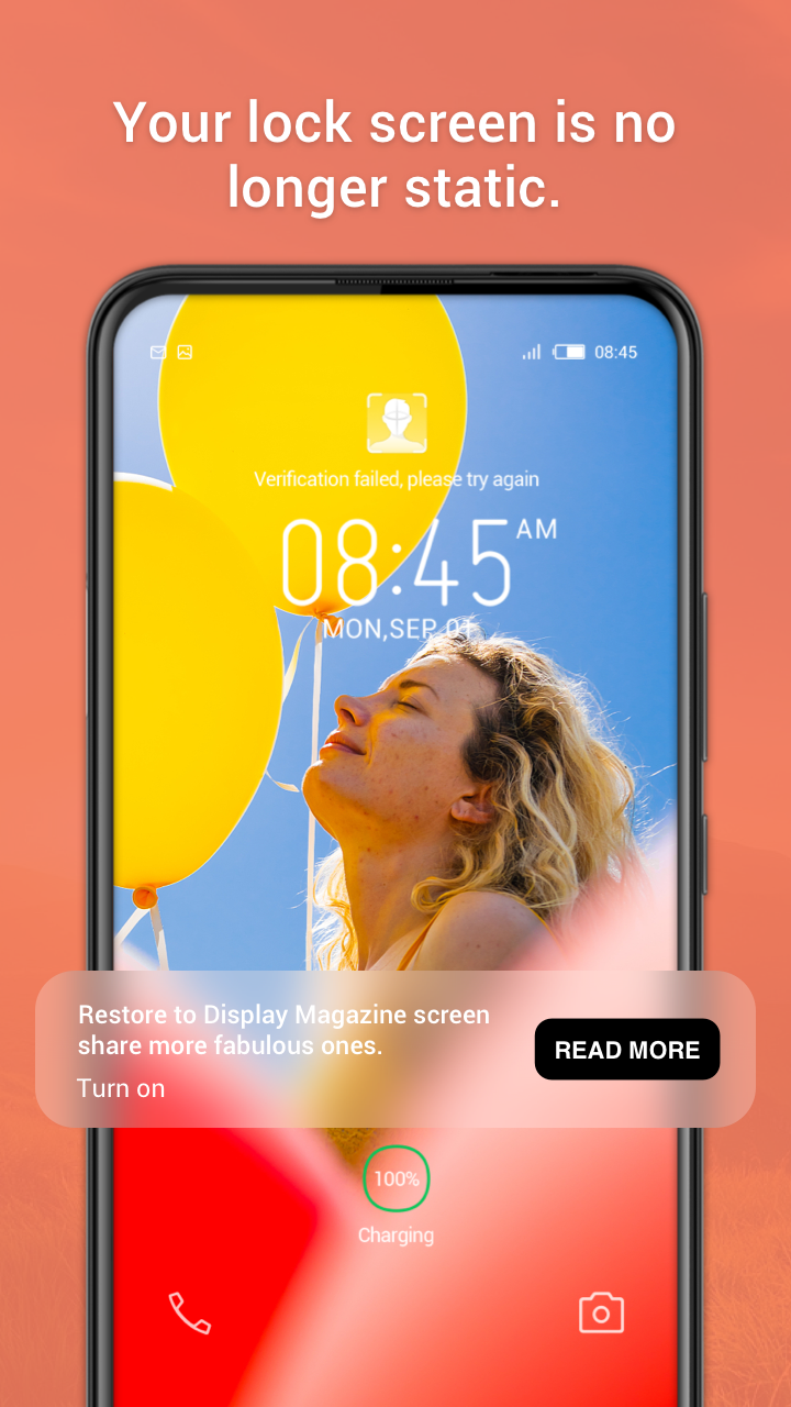 اسکرین شات 3 برنامه Magazine Lockscreen