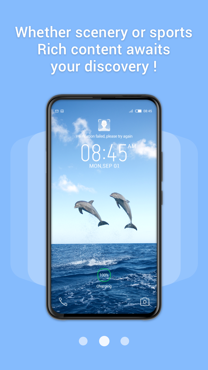 اسکرین شات 5 برنامه Magazine Lockscreen