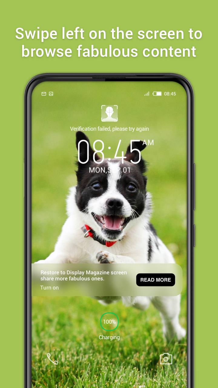 اسکرین شات 4 برنامه Magazine Lockscreen