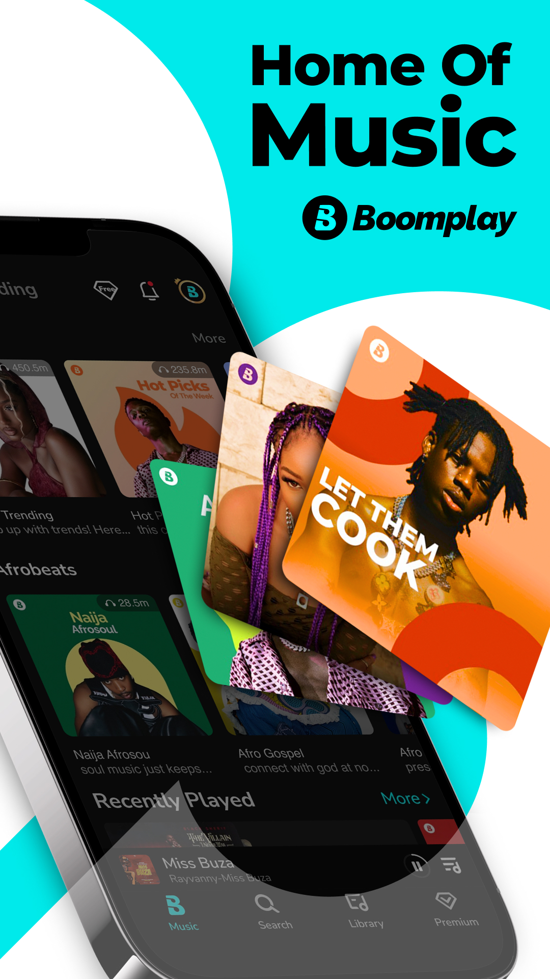 اسکرین شات 1 برنامه Boomplay Lite:Music Downloader