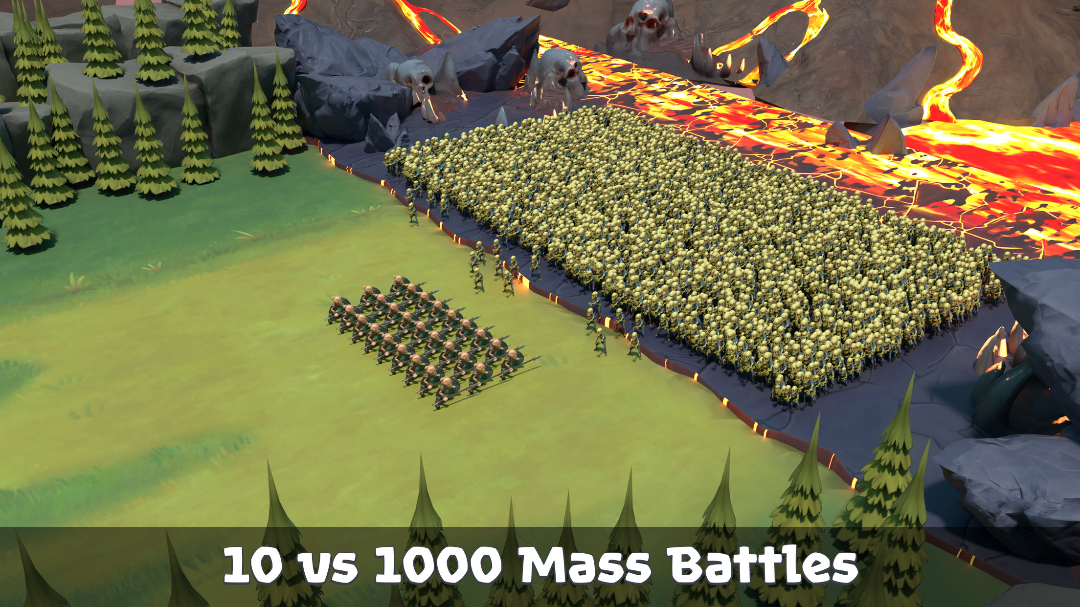 اسکرین شات 1 بازی Battle Legion: Mass Troops RPG