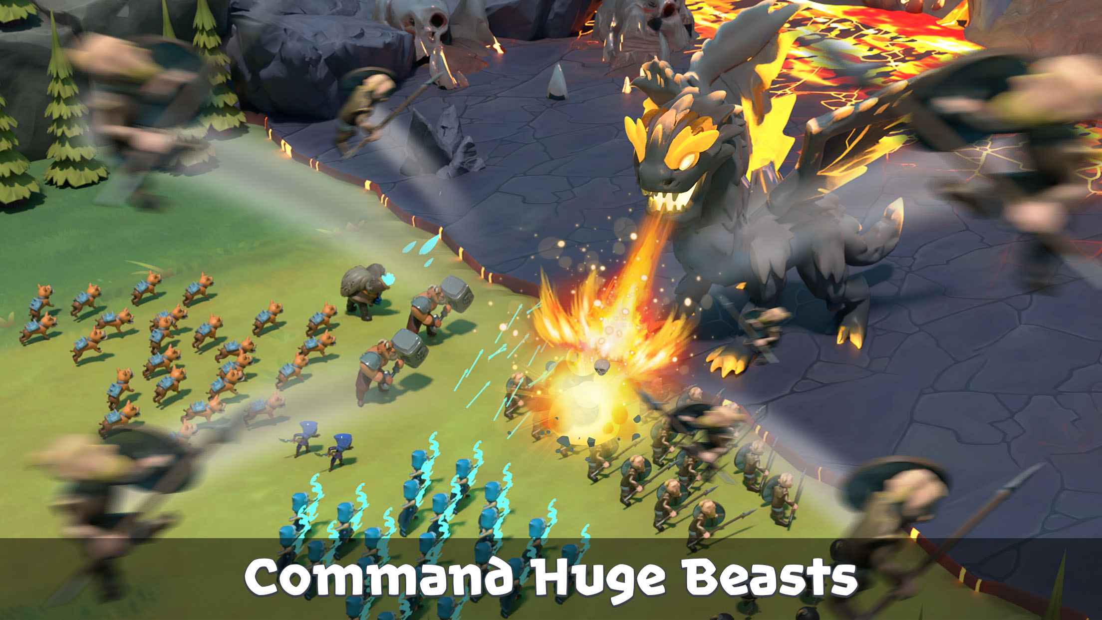 اسکرین شات 3 بازی Battle Legion: Mass Troops RPG