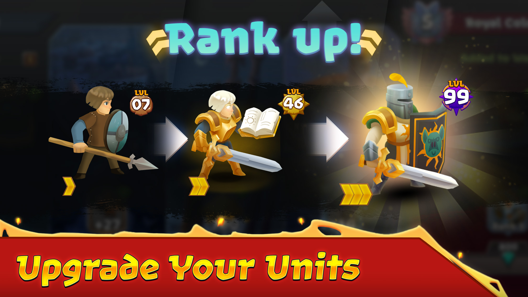 اسکرین شات 5 بازی Battle Legion: Mass Troops RPG