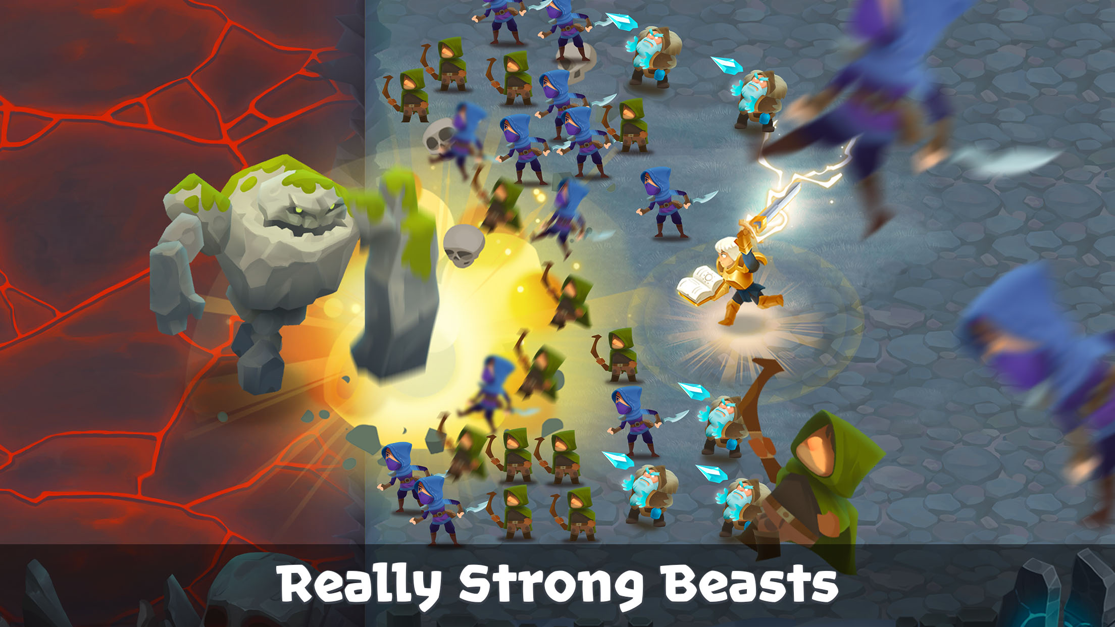 اسکرین شات 2 بازی Battle Legion: Mass Troops RPG
