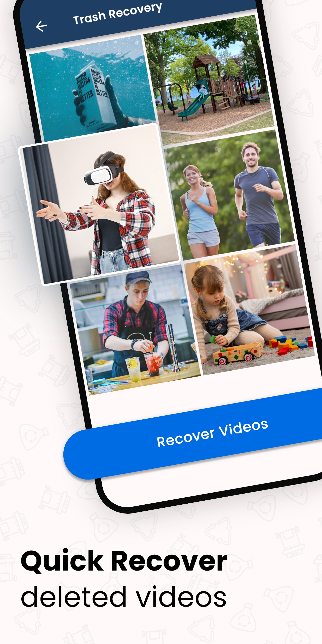 اسکرین شات 3 برنامه Photo Recovery - File Recovery