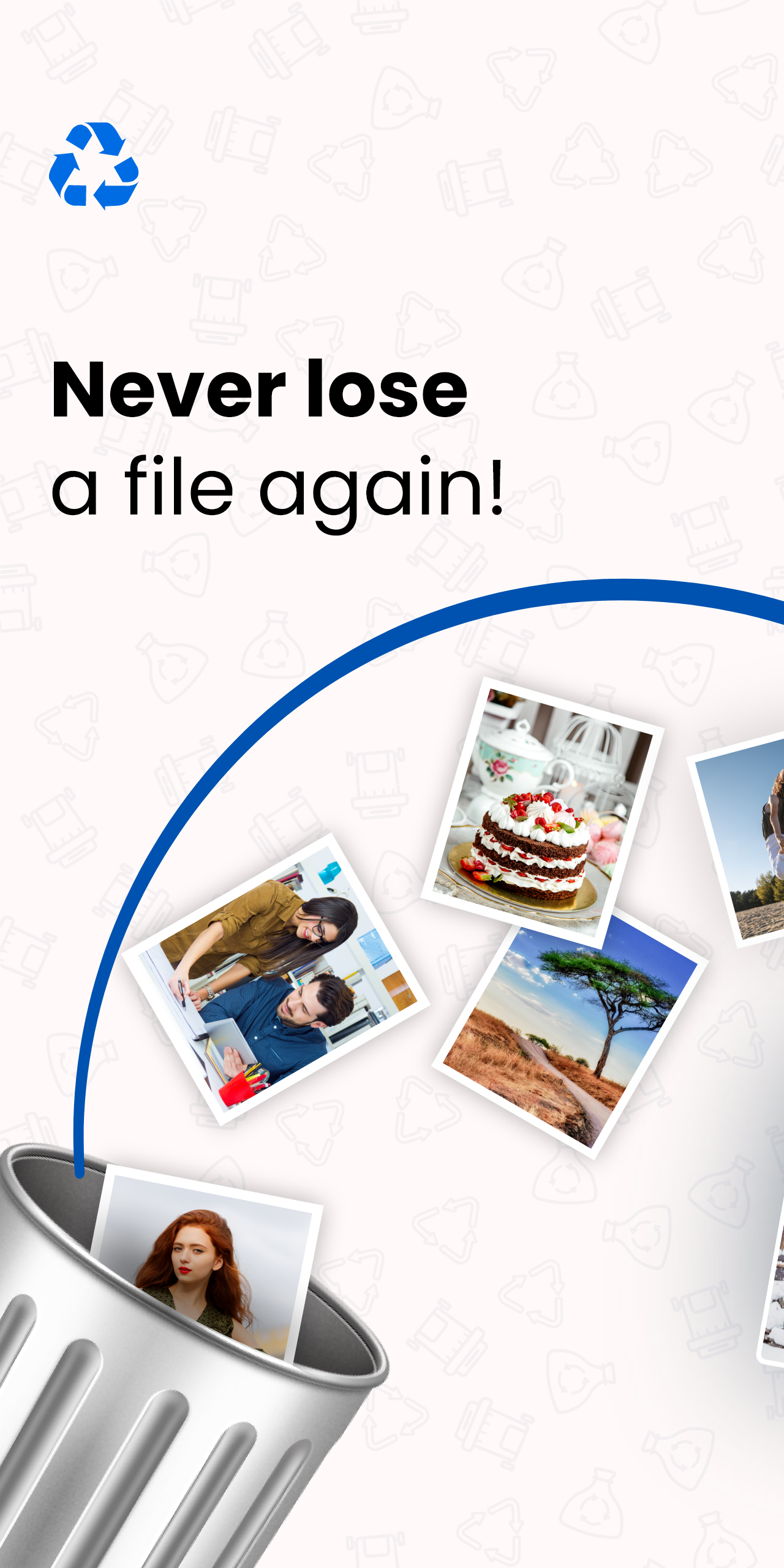 اسکرین شات 1 برنامه Photo Recovery - File Recovery