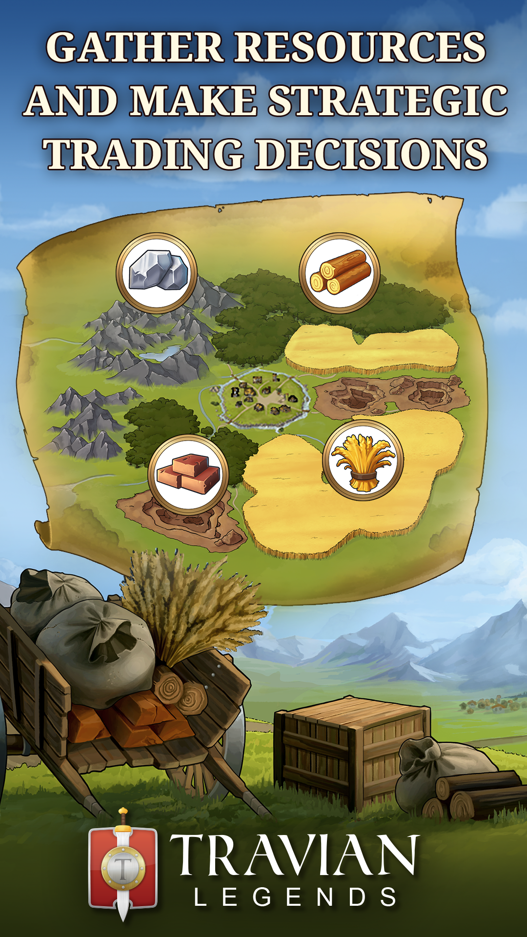 اسکرین شات 2 بازی Travian: Legends Strategy MMO