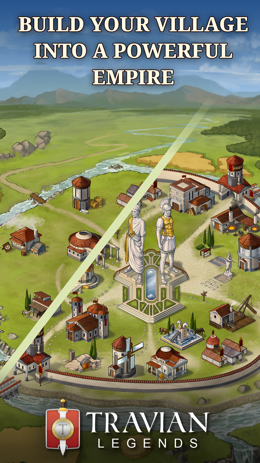 اسکرین شات 1 بازی Travian: Legends Strategy MMO