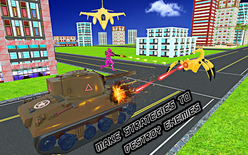 اسکرین شات 6 بازی Multi Robot Transform Tank War